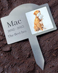 personalised pet memorial garden stake
