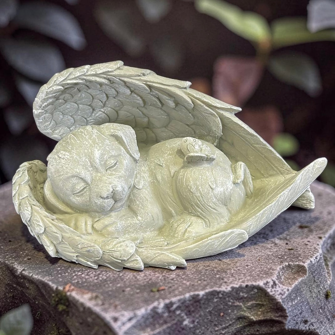 pet remembrance dog statue garden ornament