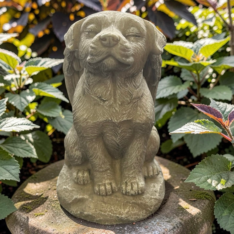dog remembrance statue pet memorial keepsake