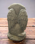 small dog memorial statue for garden or home