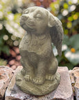 dog memorial garden statue
