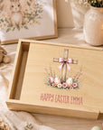 Personalised Easter Box - Wooden Cross