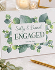 engagement guest book