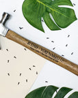 fathers day gifts Personalised engraved hammer you nailed it