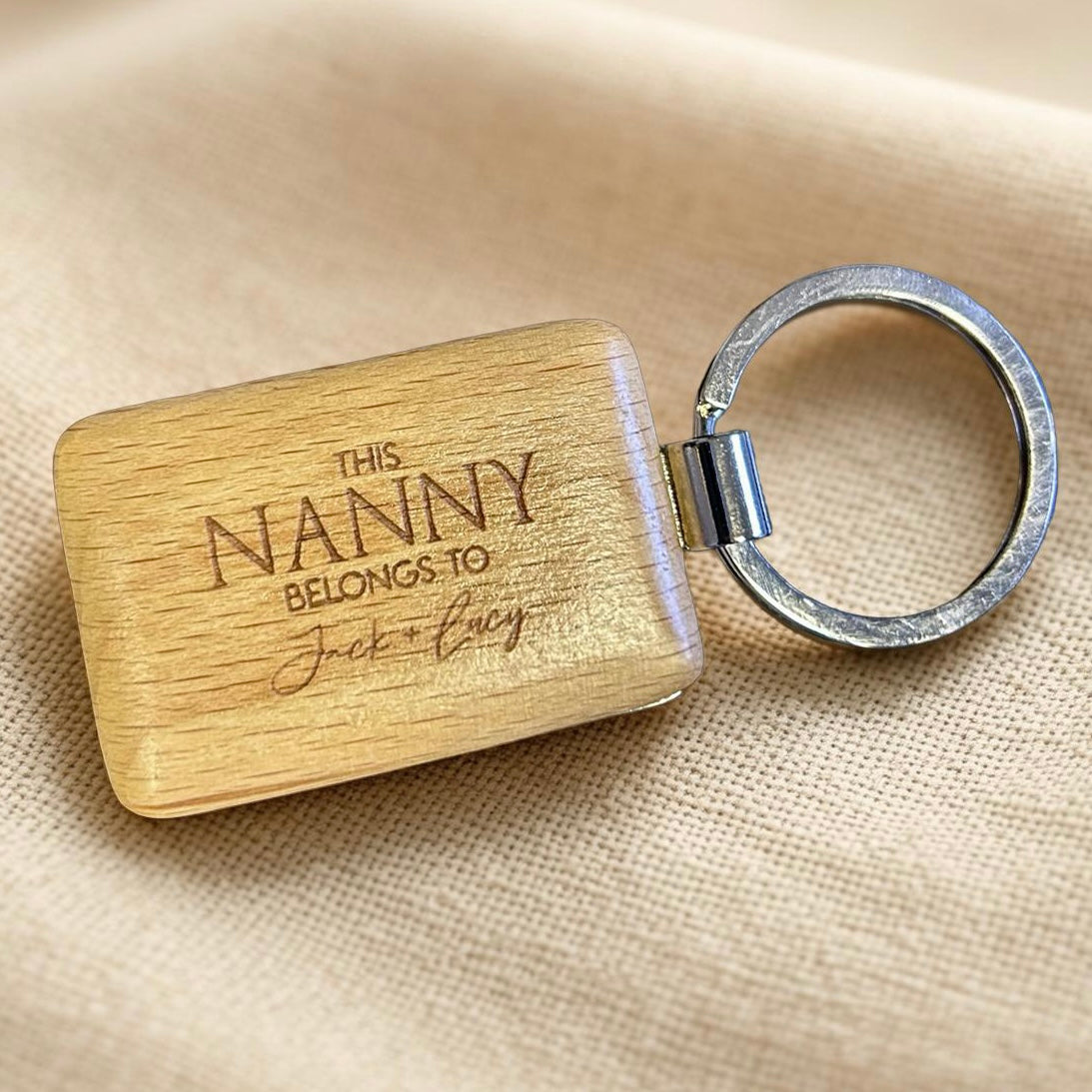 custom engraved keyring
