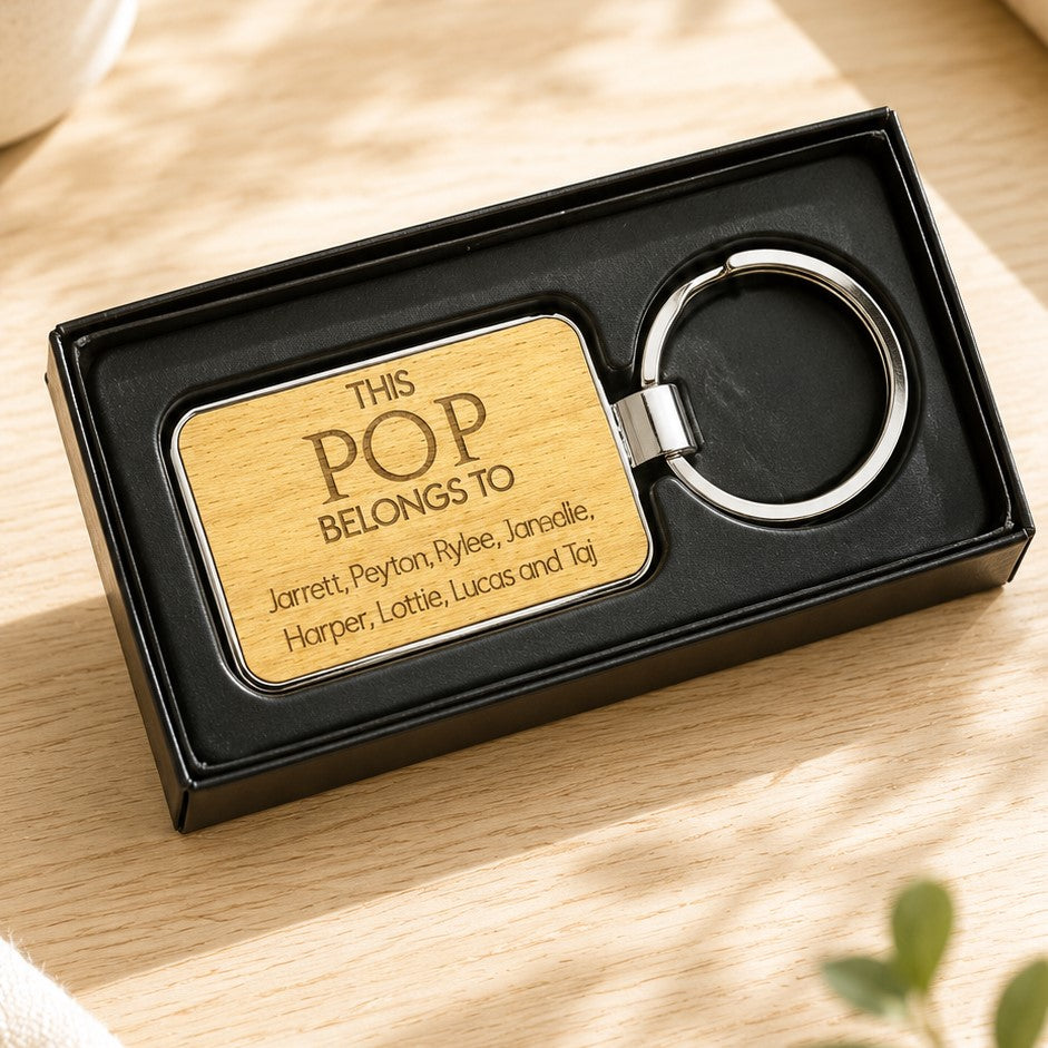 personalised keyring engraved