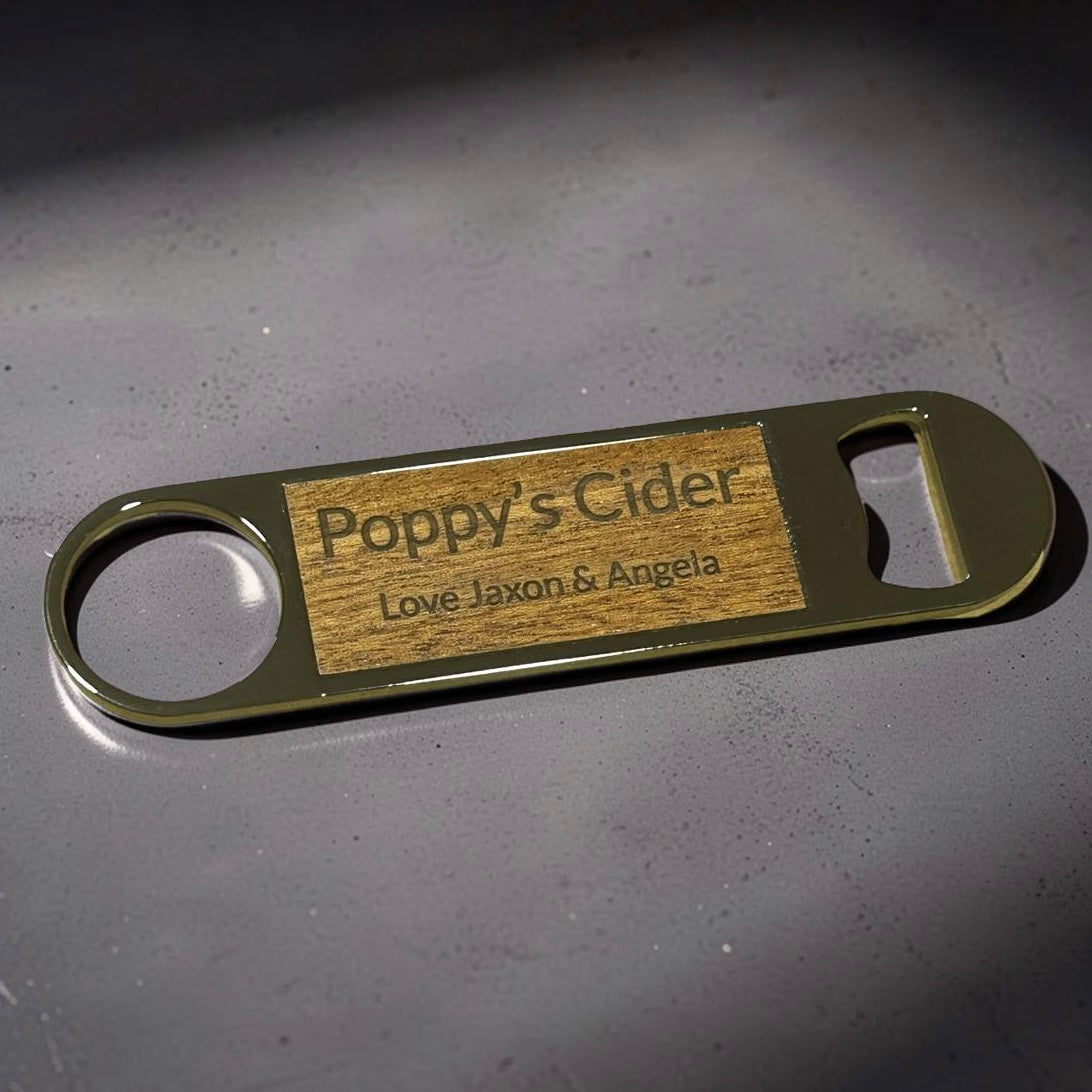 personalised bottle opener