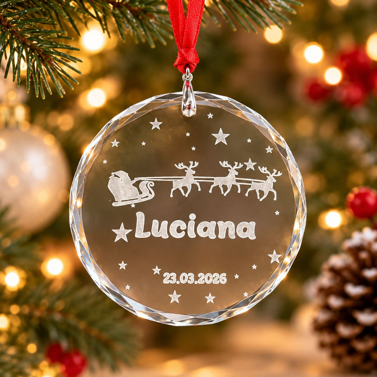 christmas ornament sleigh