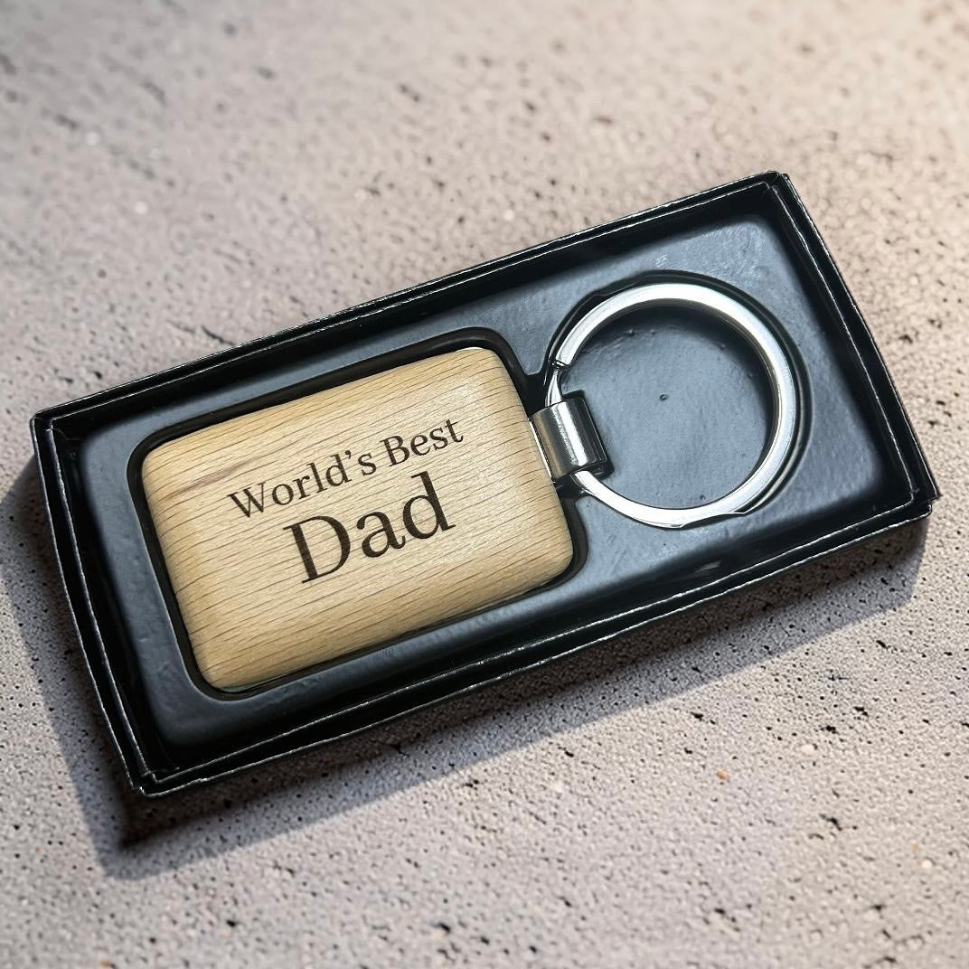 engraved keyring