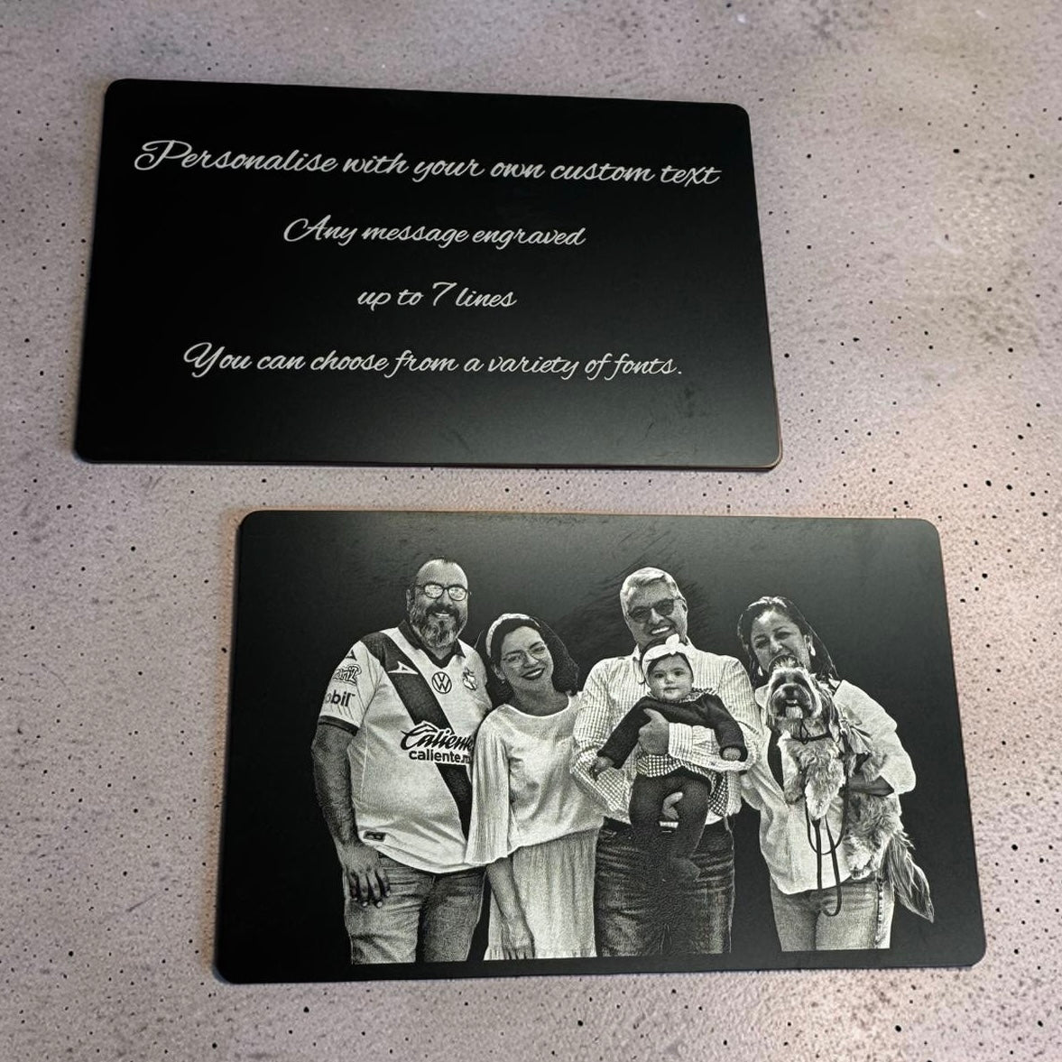 metal wallet card