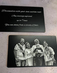 metal wallet card