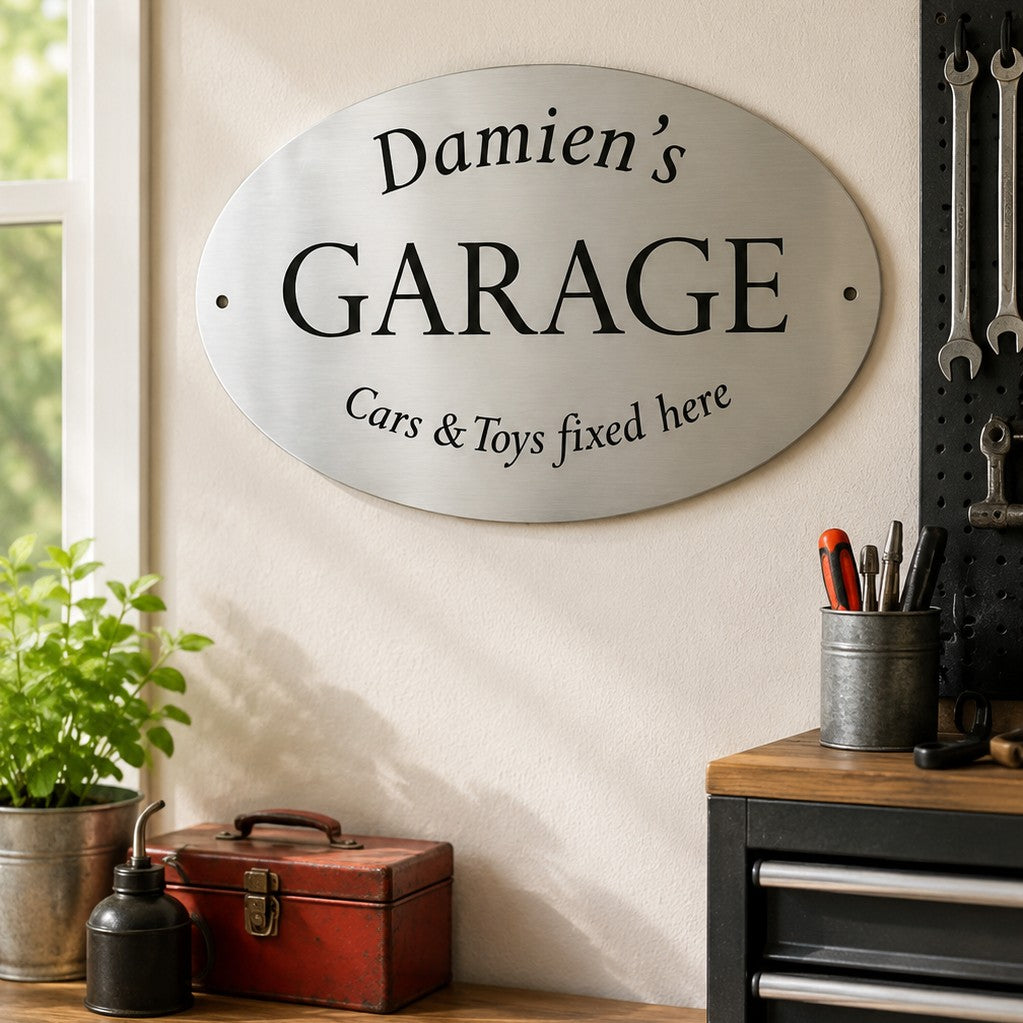 custom shed sign