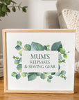 Eucalyptus Frame - Wooden Keepsake Box