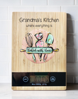 personalised kitchen scales