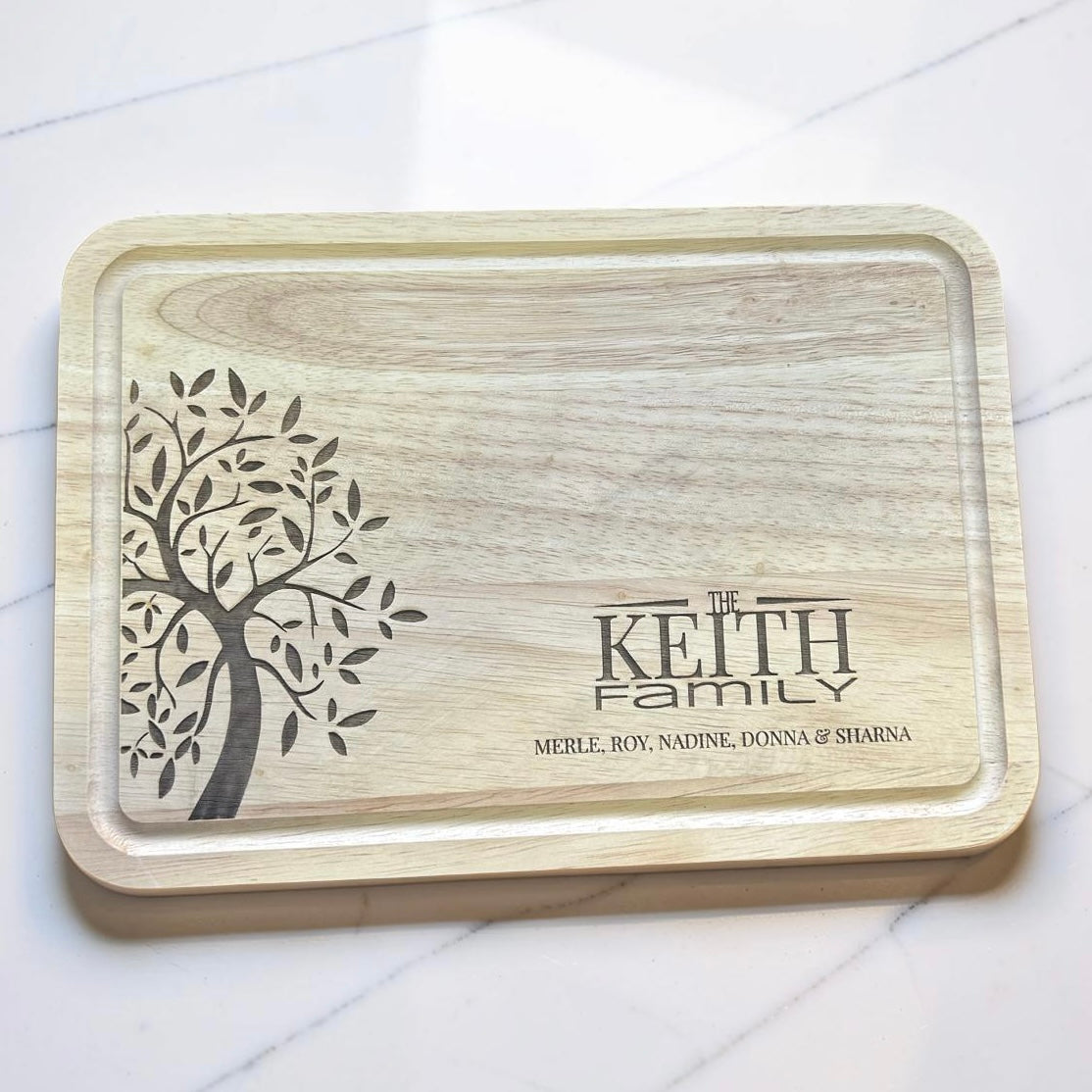 personalised serving board