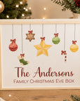 large wooden xmas eve box