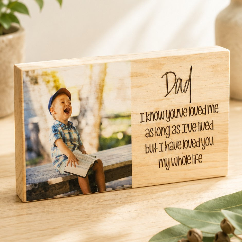 father's day photo gift 
