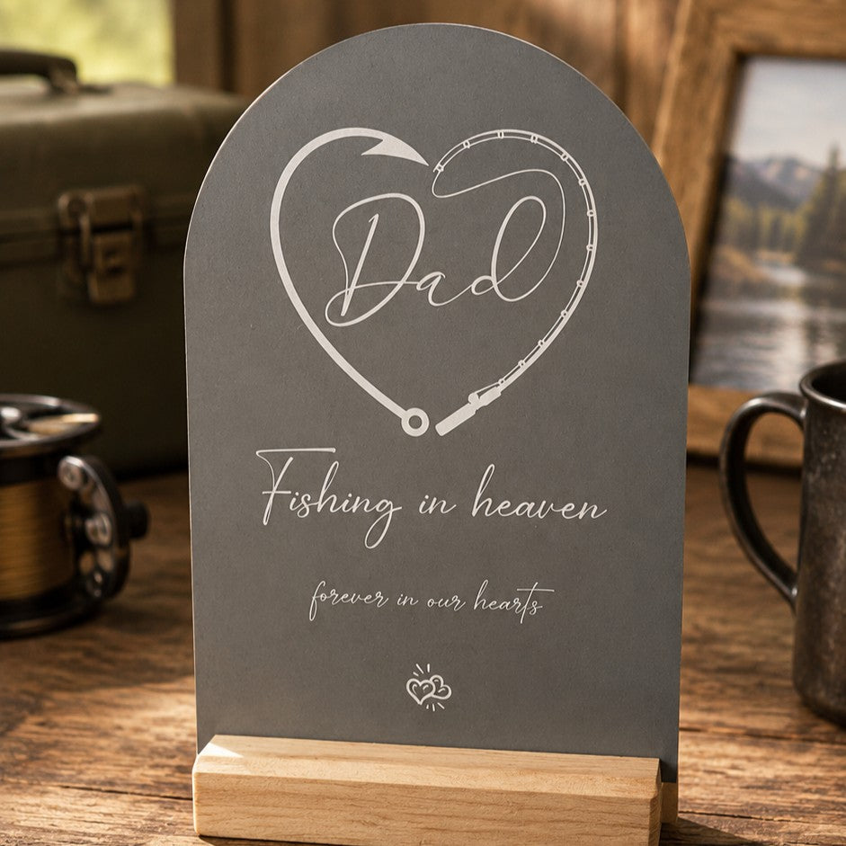 memorial plaque for fisherman
