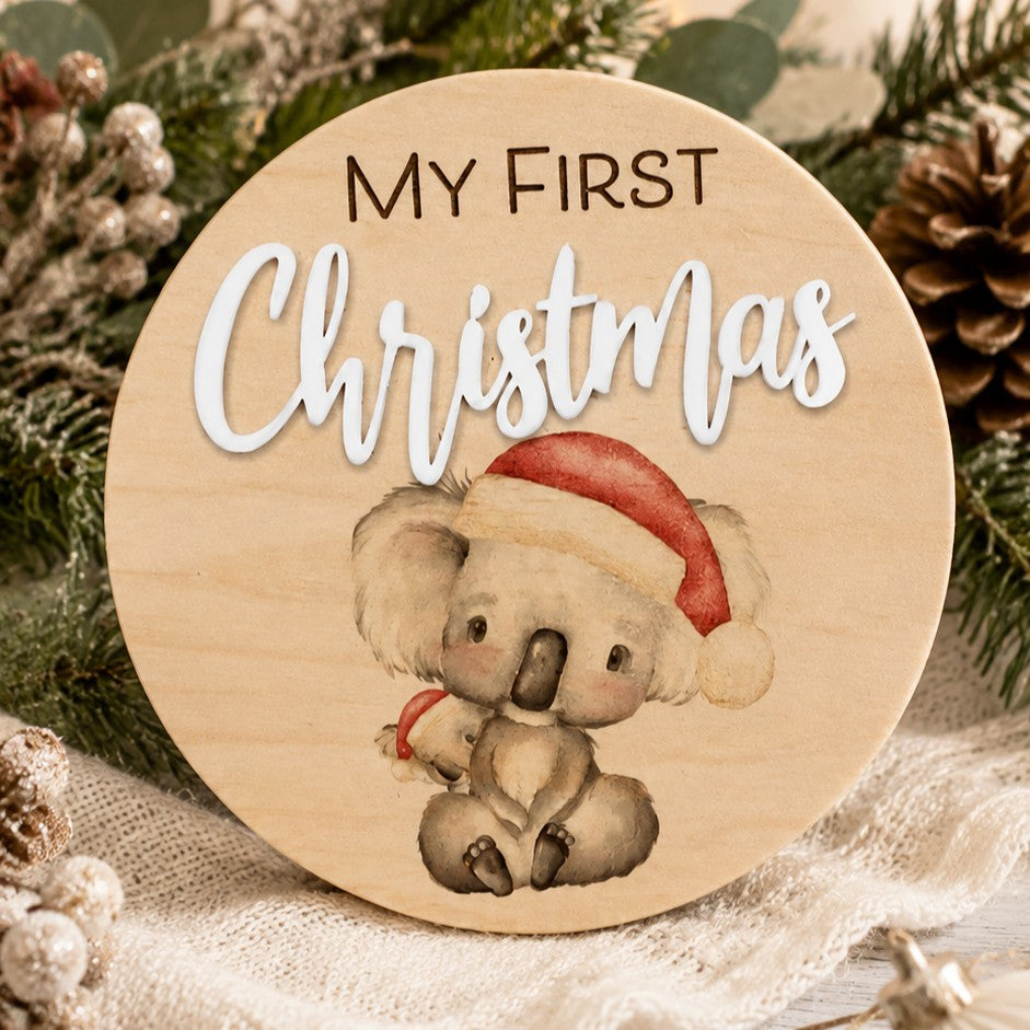 my first christmas milestone