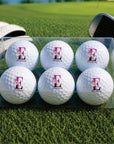 Monogram Set of Three Personalised Golf Balls