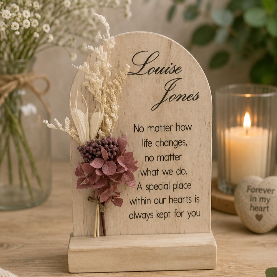 memorial decorative sign