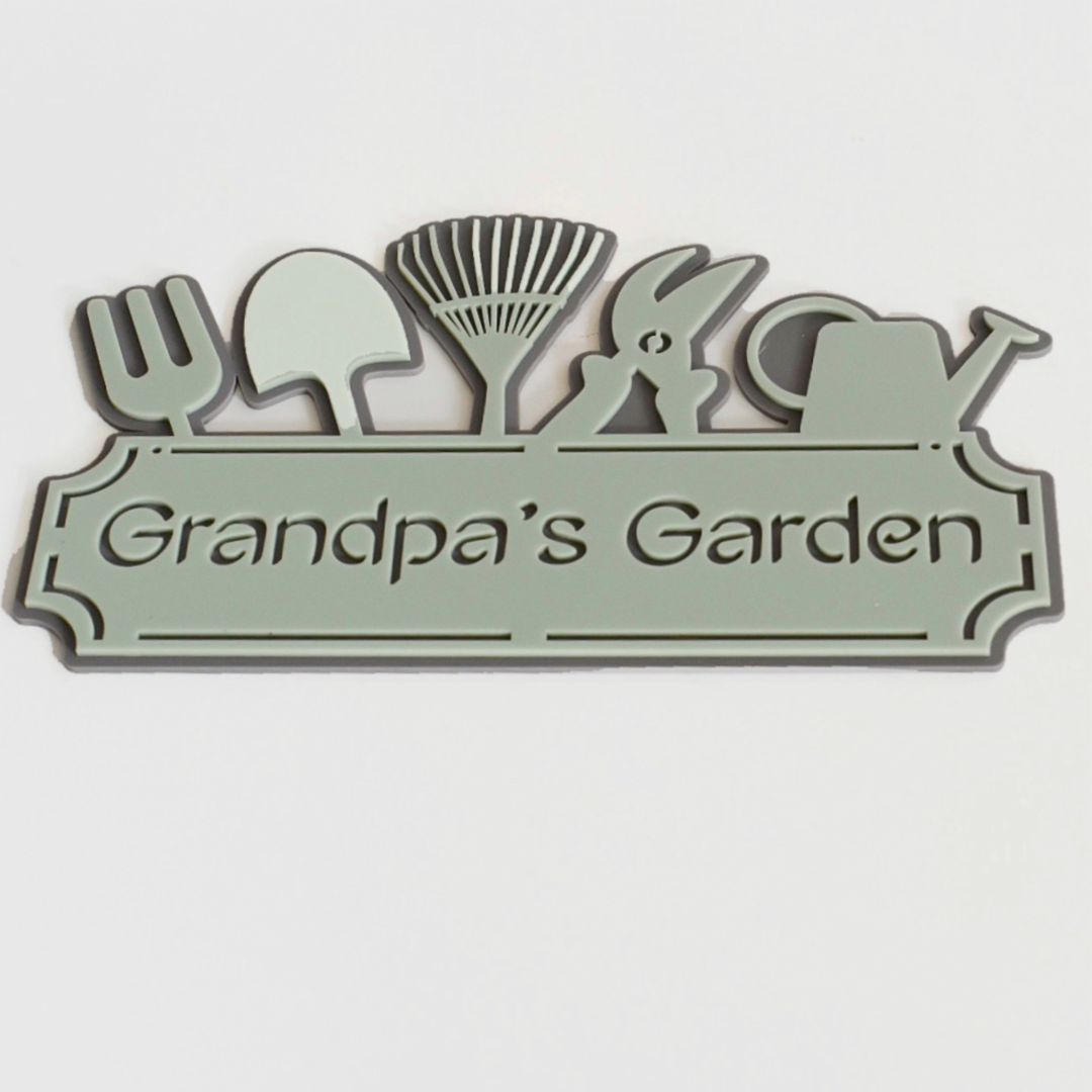 personalised garden sign