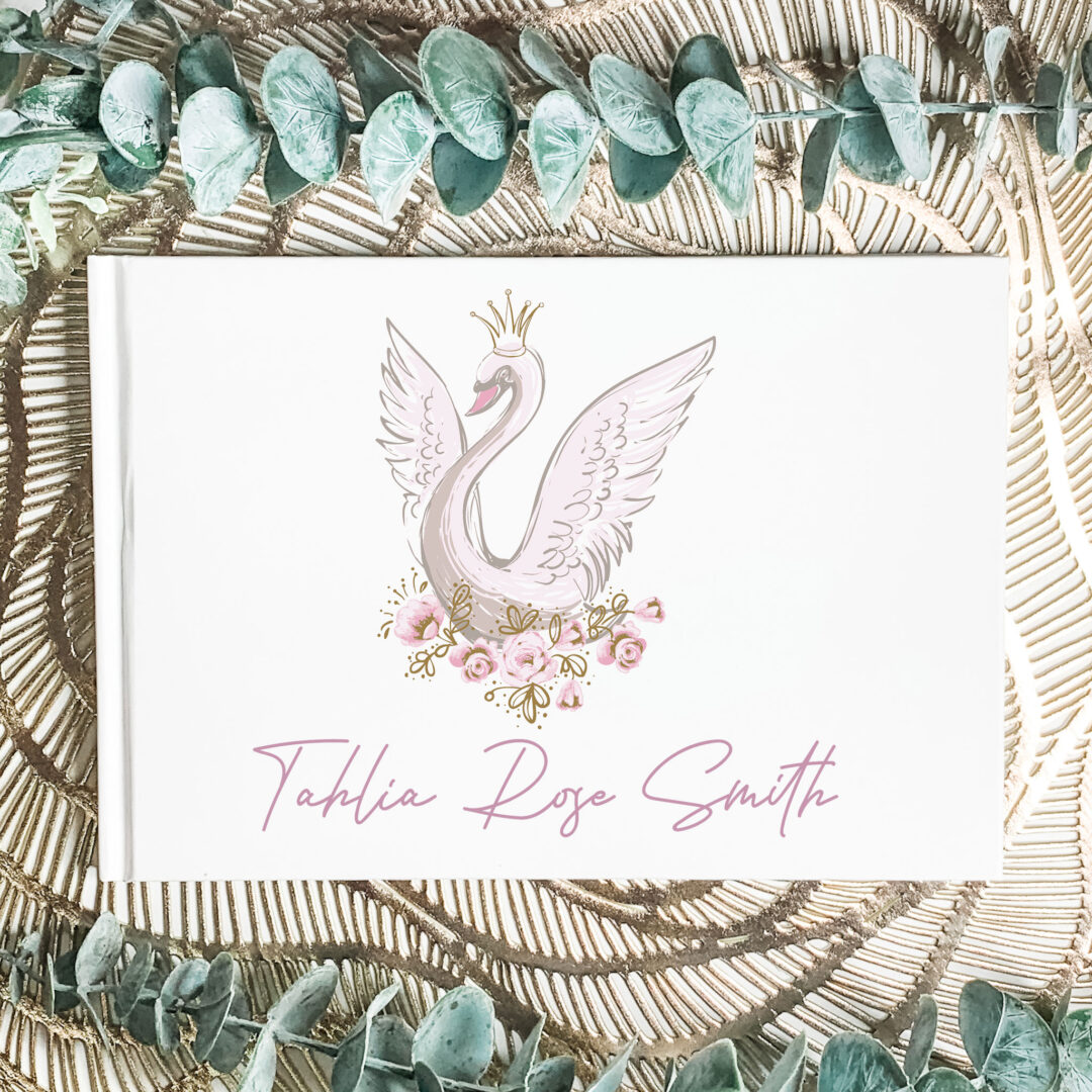 christening guest book, naming day guest book