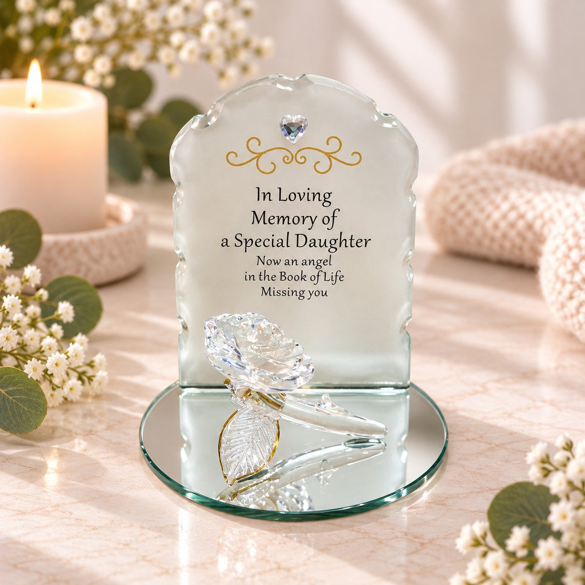 memorial plaque - daughter