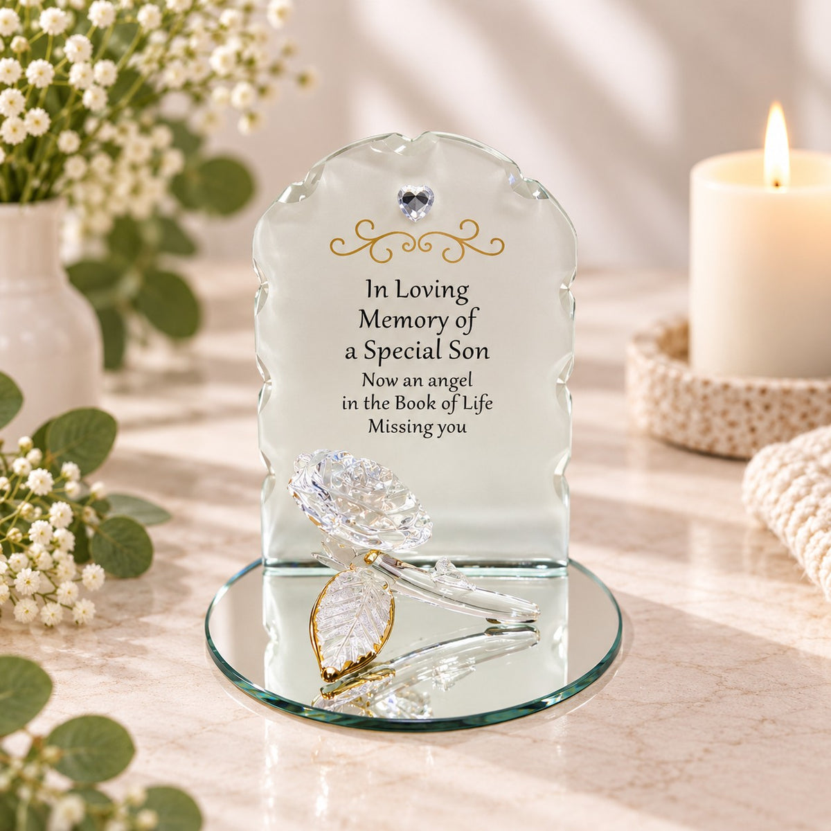 memorial plaque - son