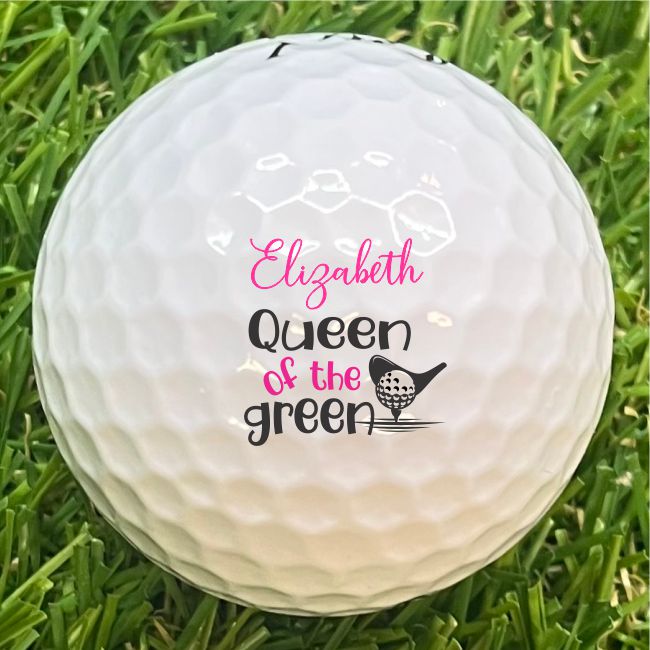 personalised golf balls