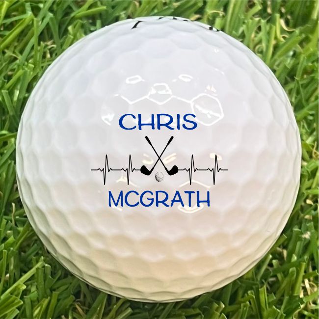 personalised golf balls