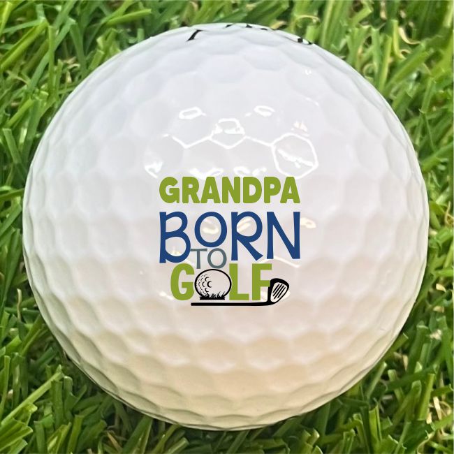 personalised golf balls