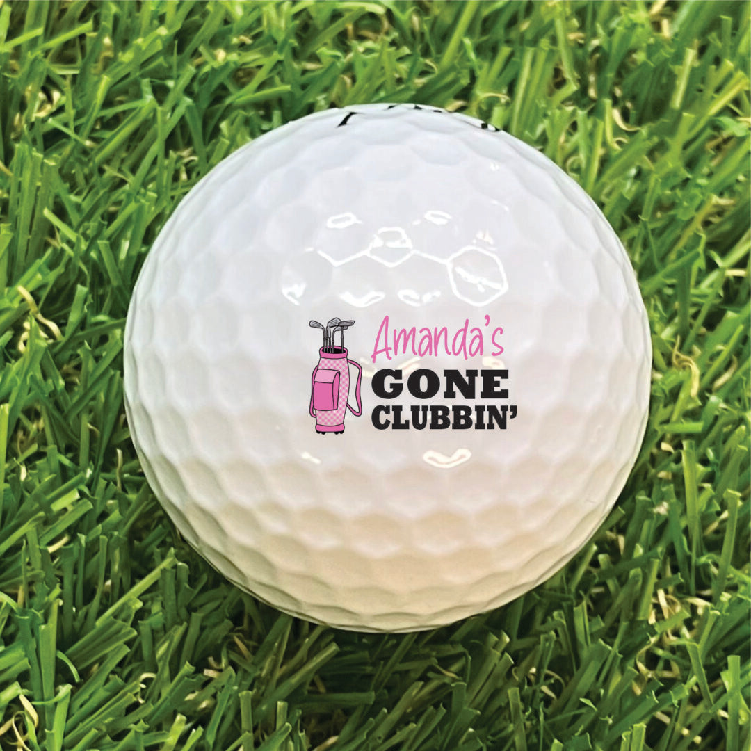 Personalised golf balls