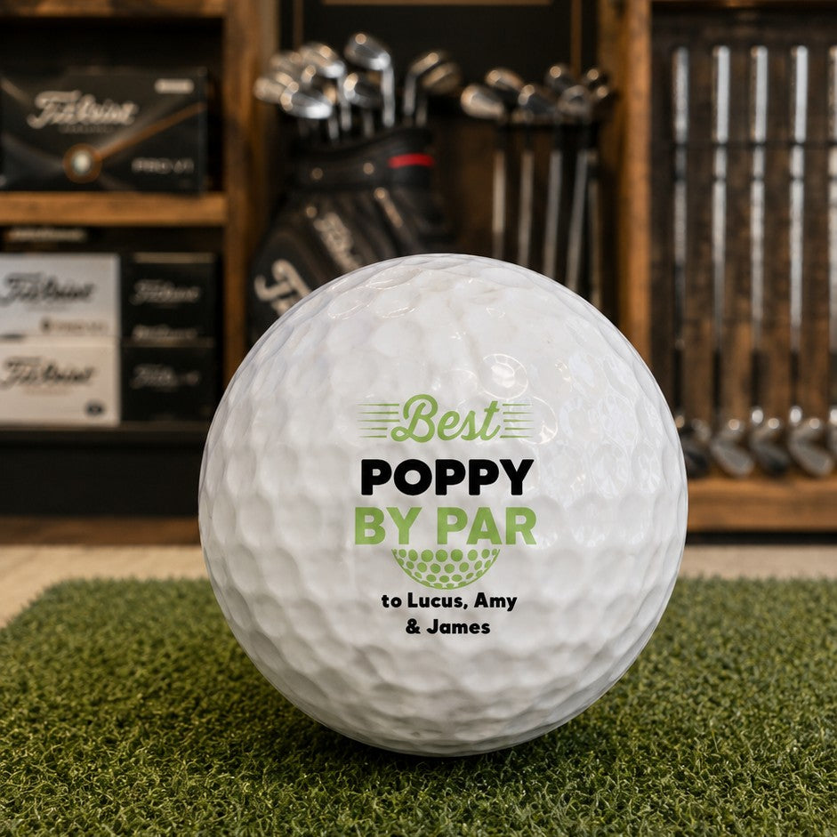 personalised golf balls