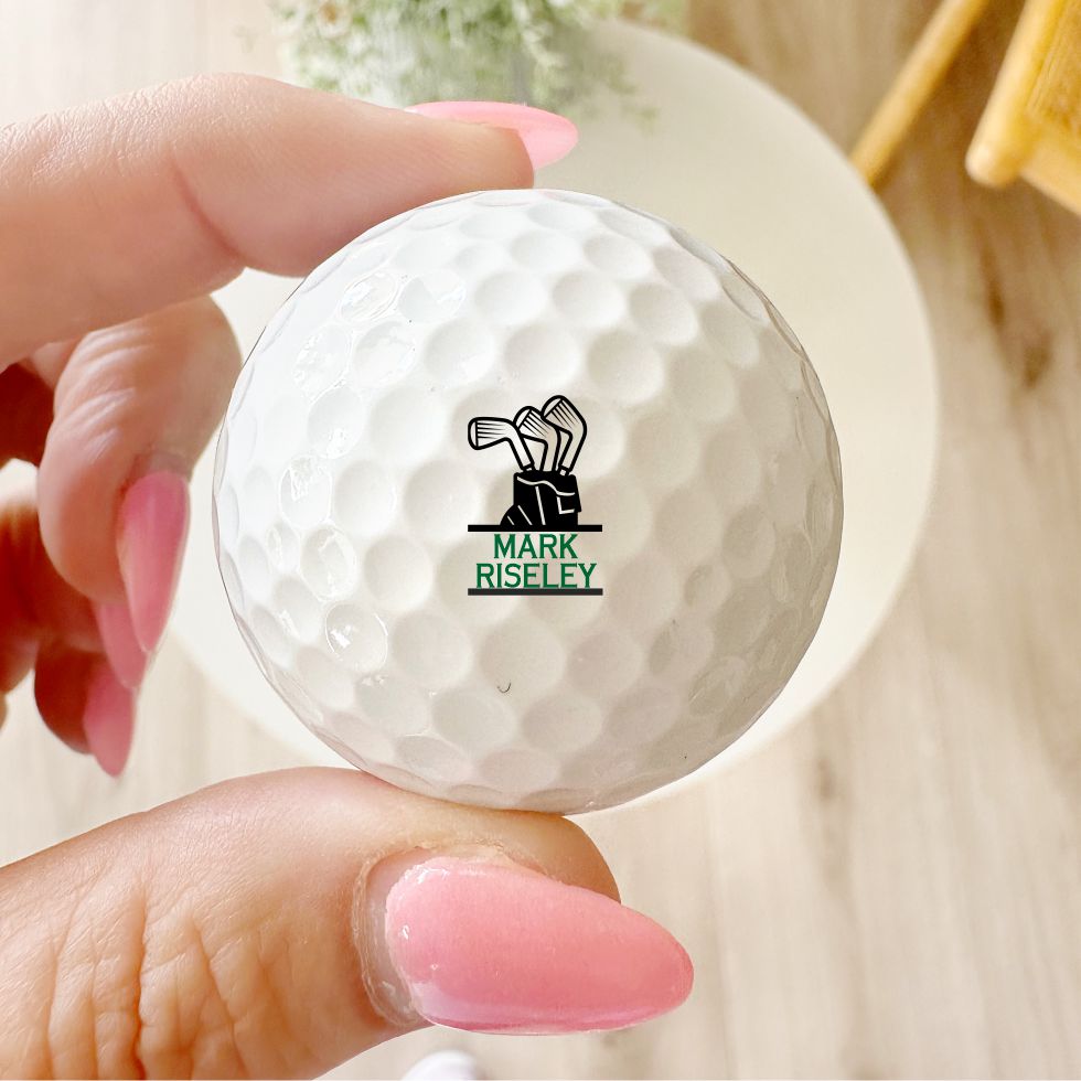personalised golf balls