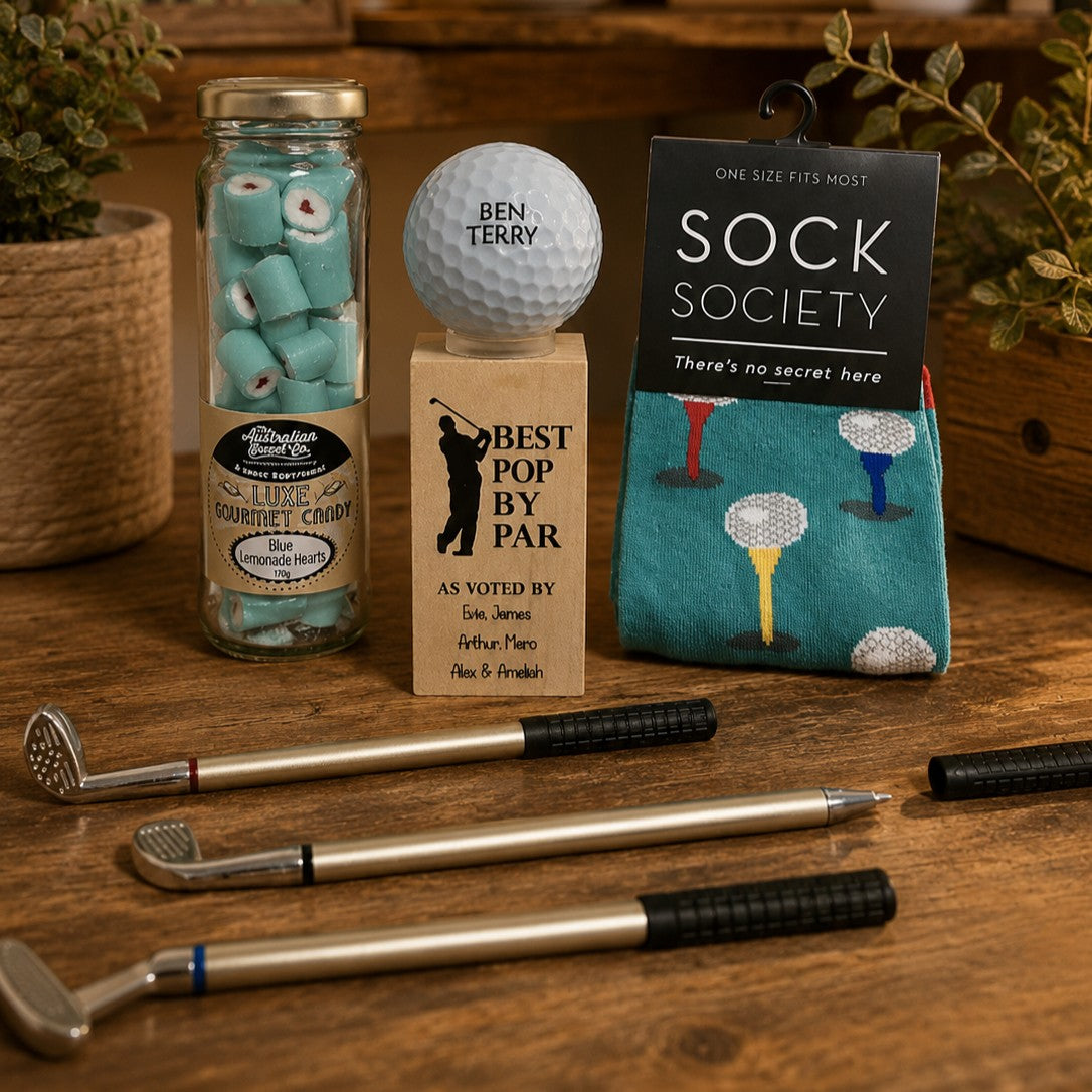 fathers day golf gift set