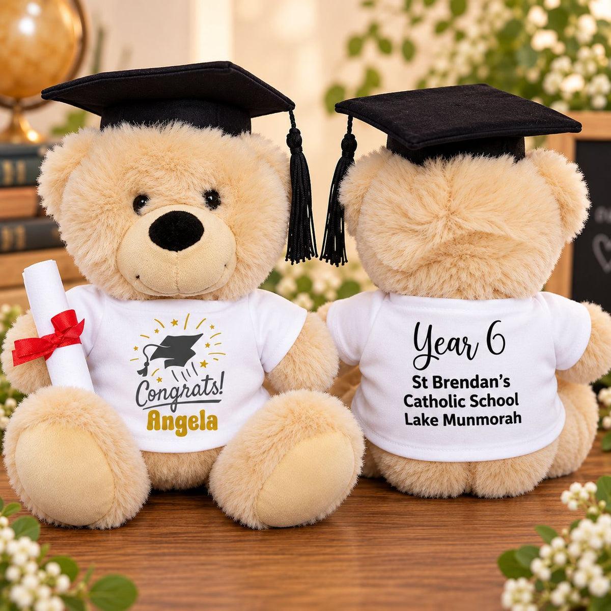 Personalised Graduation Teddy Bear