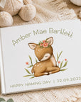 personalised baby guest book