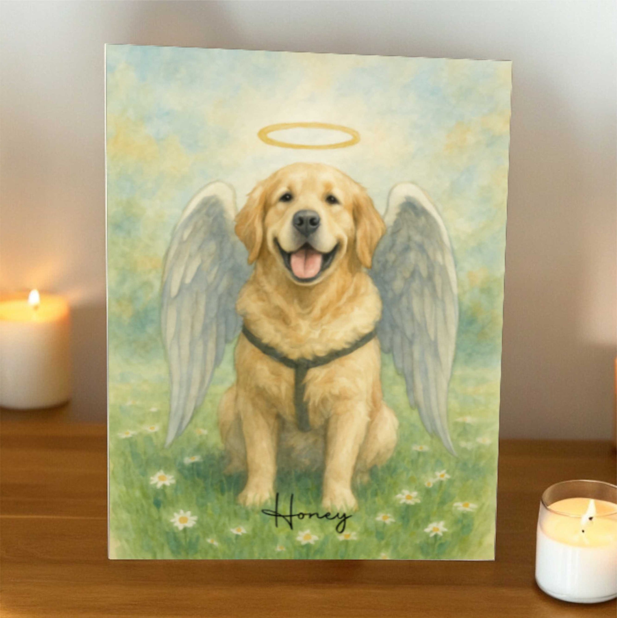 pet memorial photo block
