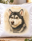 dog memorial cushion