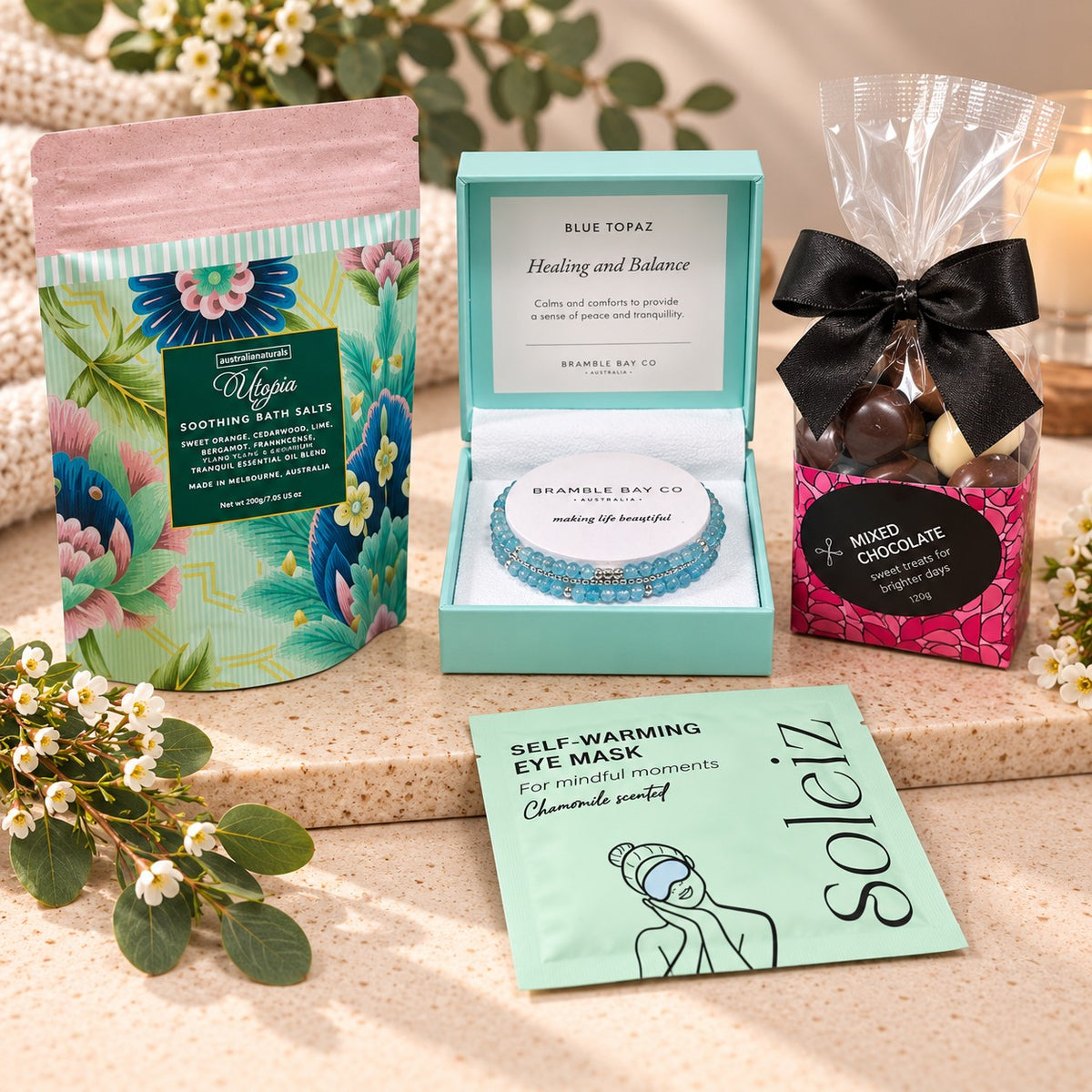 Healing Bracelet sympathy gift hamper