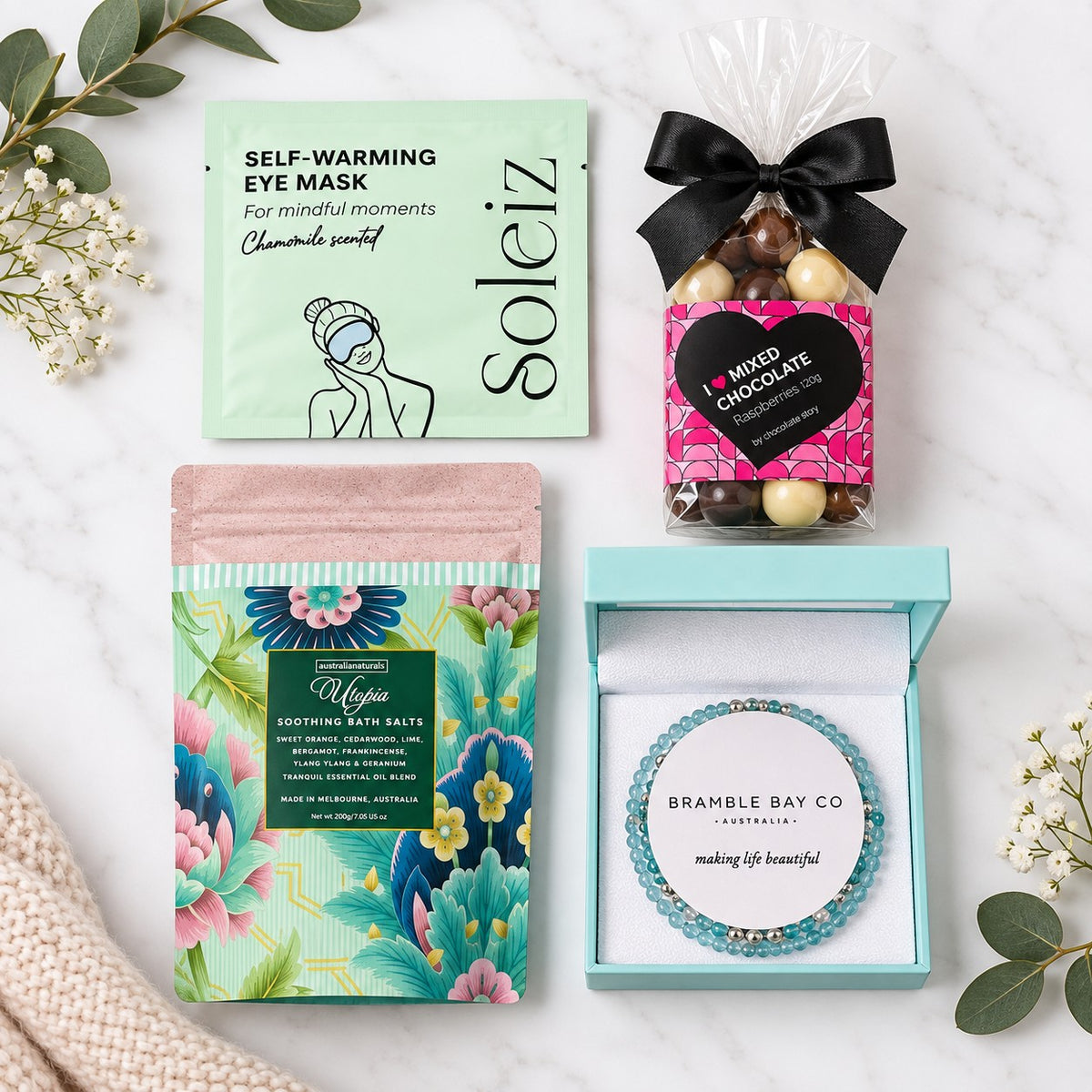 Healing Bracelet sympathy gift hamper
