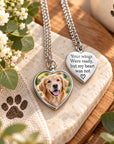 Personalised dog or cat ashes necklace