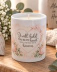 i will hold you in my heart memorial candle