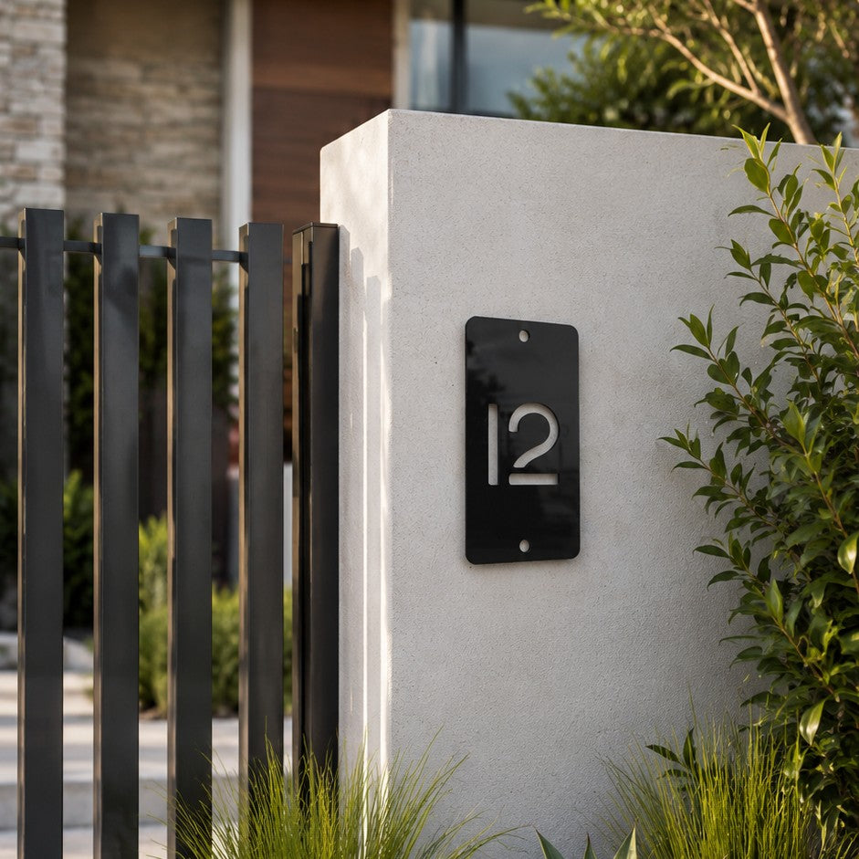 house numbers

