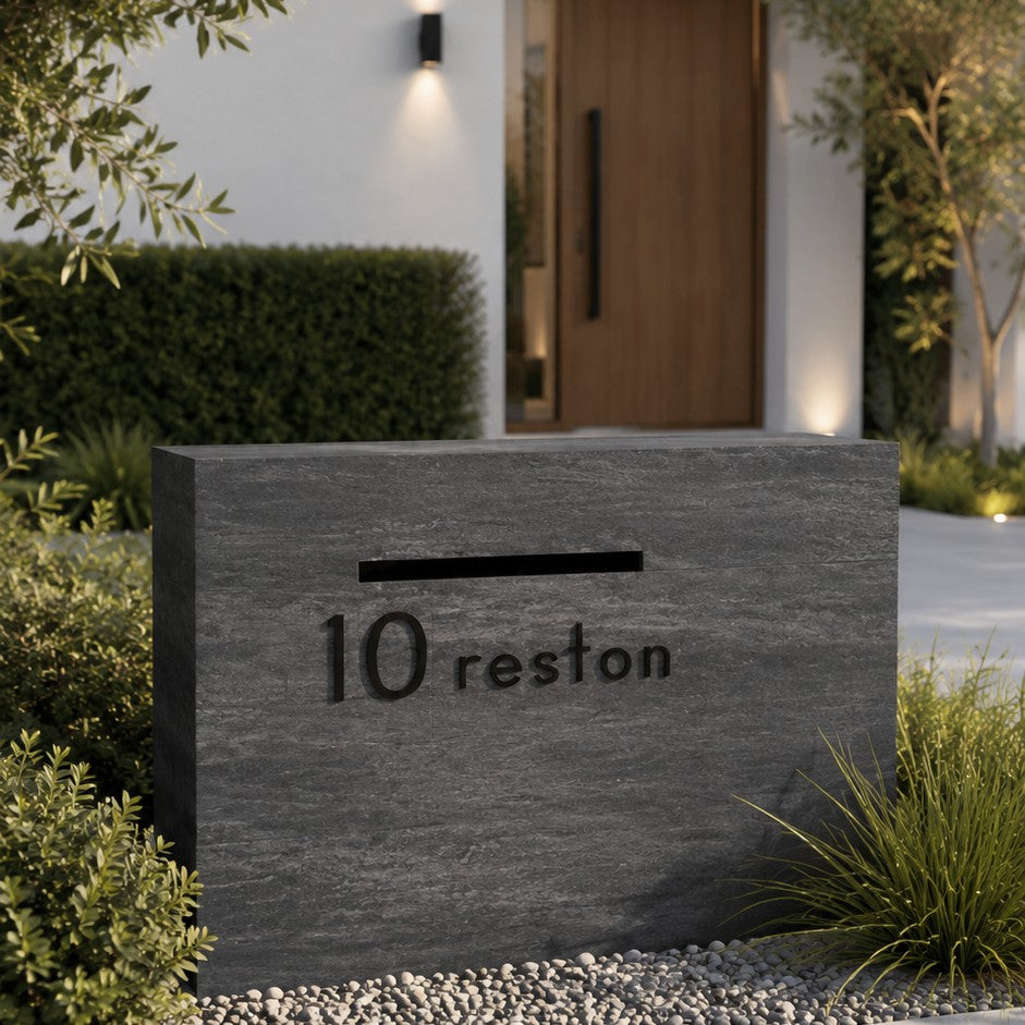 custom address sign