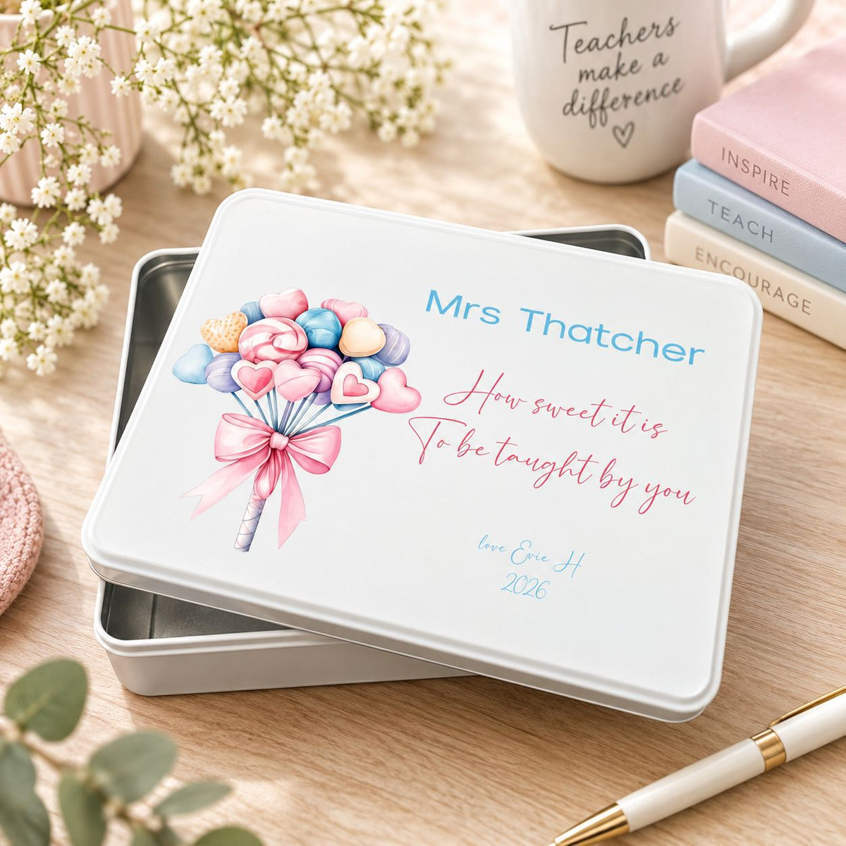 teacher gifts personalised