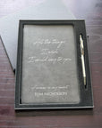 A5 Leatherette Notebook - The Things I Wish I Could Say