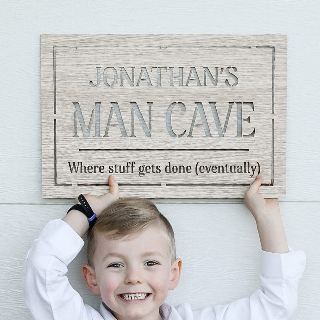 man cave sign