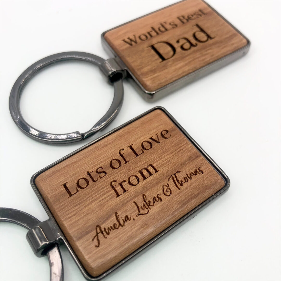 personalised key ring